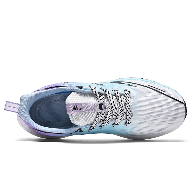 LINGHANGLUOTUO Running Shoes Unisex Low Top Sunrise/Electric Blue/Spring Green/Flint Stones/Nightfall/Obsidian