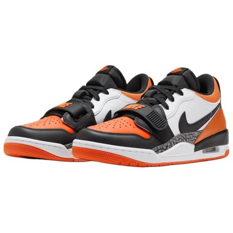Jordan Legacy 312 Abrasion Resistant Abrasion Resistant Low top Vintage Basketball Shoes Men’s White Black