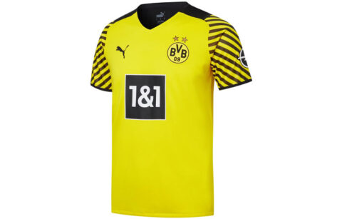 PUMA Soccer Jerseys Men’s Yellow Moderate