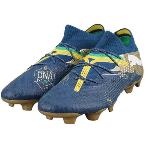 PUMA FUTURE 7 ULTIMATE Abrasion Resistant Breathable Soccer Shoes Men’s Dark Gold