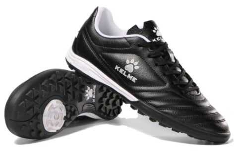 KELME Youth Training Collection TF Turf Soccer Shoes Unisex Black
