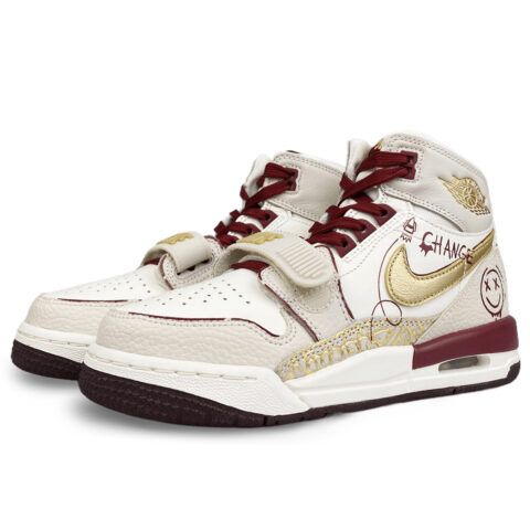 Jordan Legacy 312 CNY Street Graffiti Slip Resistant Abrasion Resistant Slip Resistant Abrasion Resistant High top