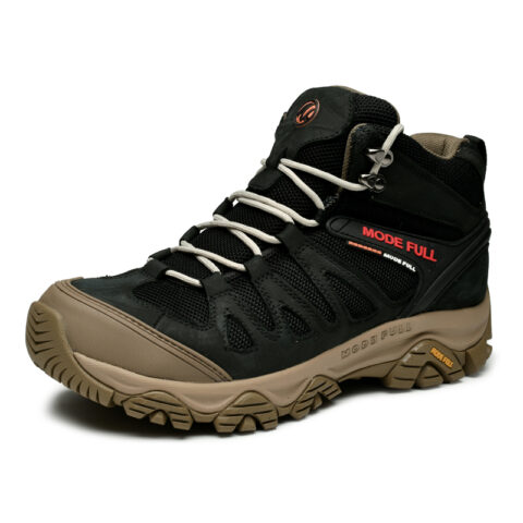 MODE FULL Slip Resistant, Abrasion Resistant, Breathable High top Mountaineering Shoes Men's