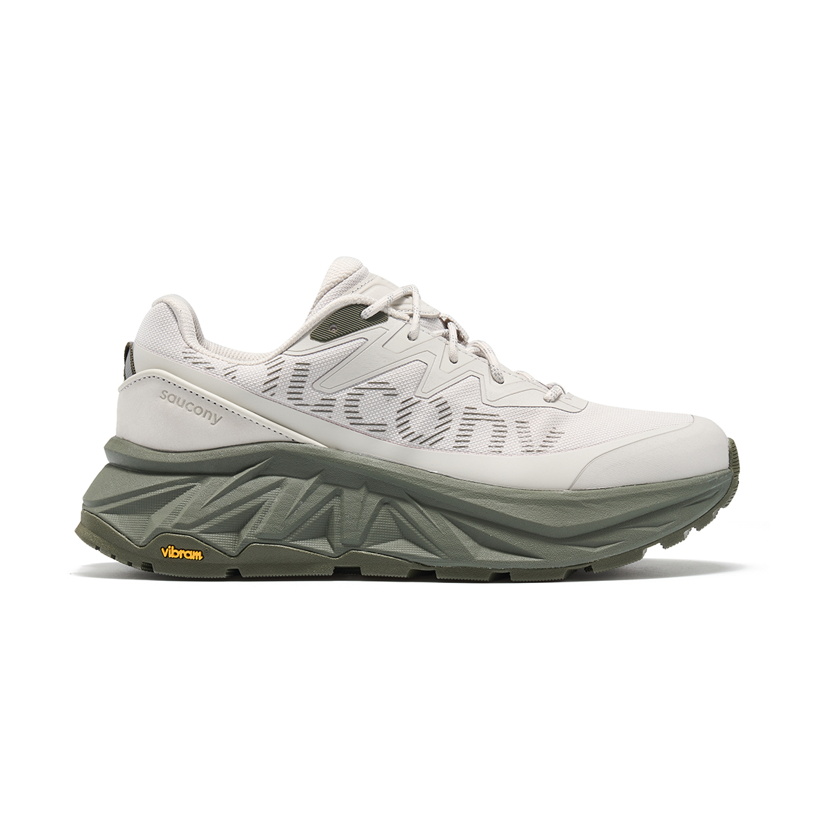 Saucony TRIGON ULTRA Speed Mid top Running Shoes Unisex Gray