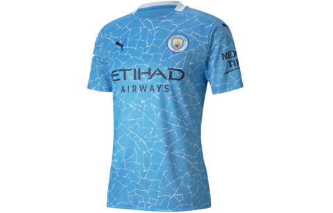PUMA Manchester City Authentic Home Shirt 2020 21 Jersey