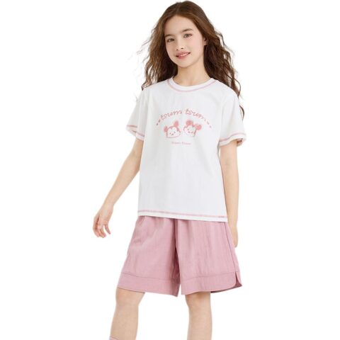 Disney Kids Casual Sportswear Crew Neck Moderate