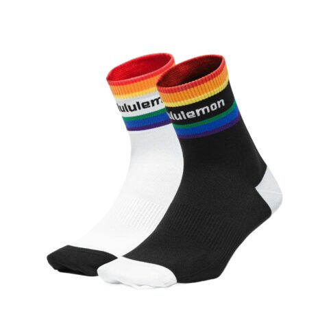 Lululemon Tale To Tell Ankle Socks Women’s 2 Pack Black/White