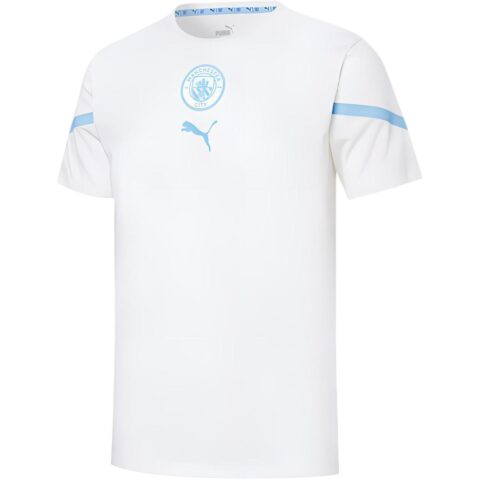 PUMA Manchester City FC T Shirt Manchester City Unisex White