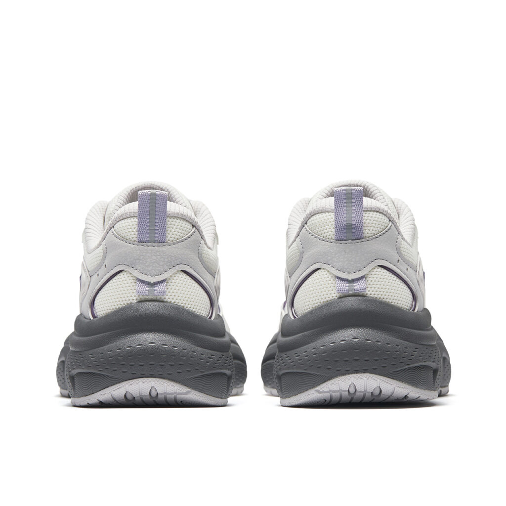 Anta Starlight 3 Textile, Synthetic Leather Low top Running Shoes Women’s White Gray