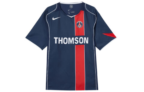 Nike Paris Saint-Germain 2004 Total 90 Reissue Men's Nike Soccer Replica Jersey