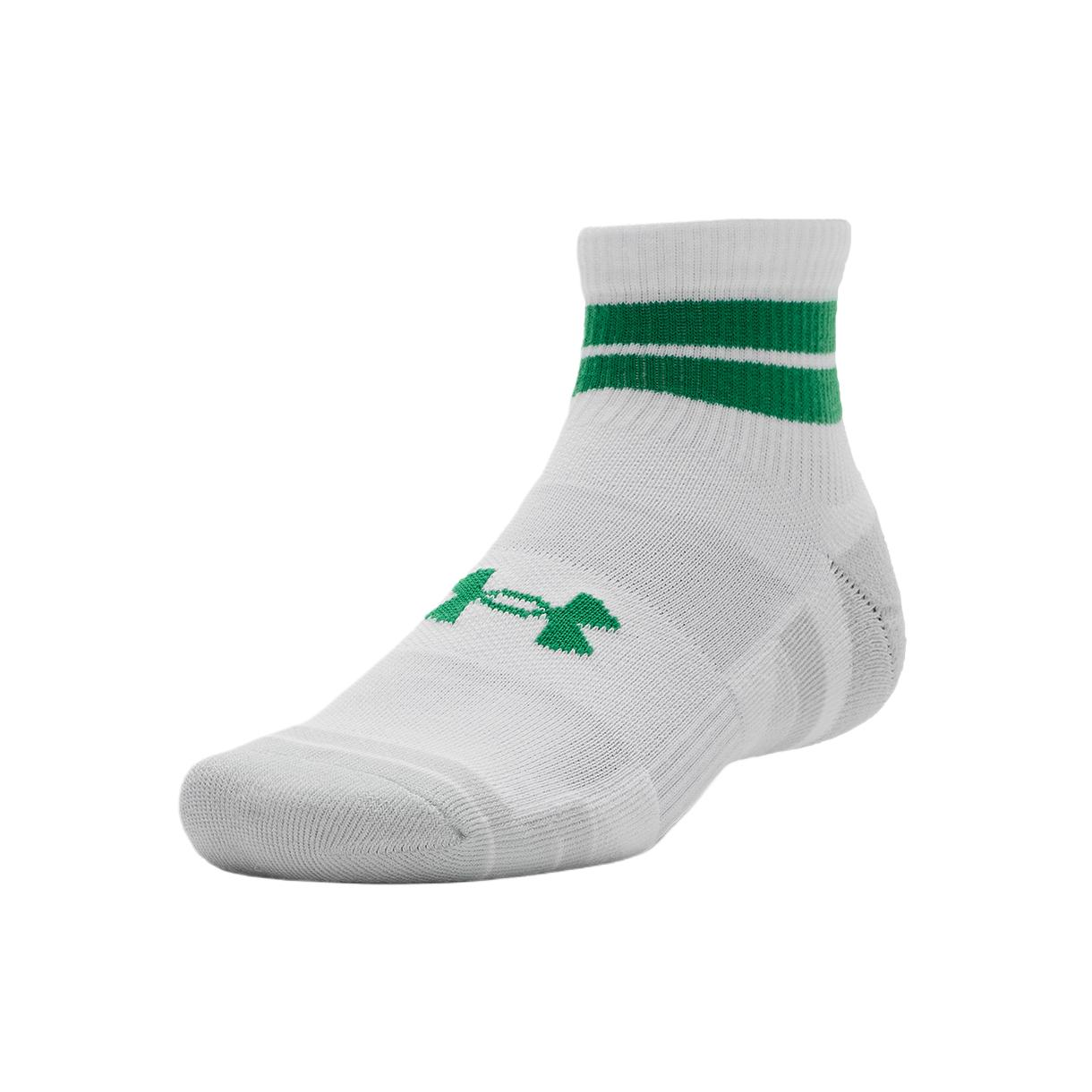 Under Armour PerformanceTech Crew Socks Unisex 3 Pack White