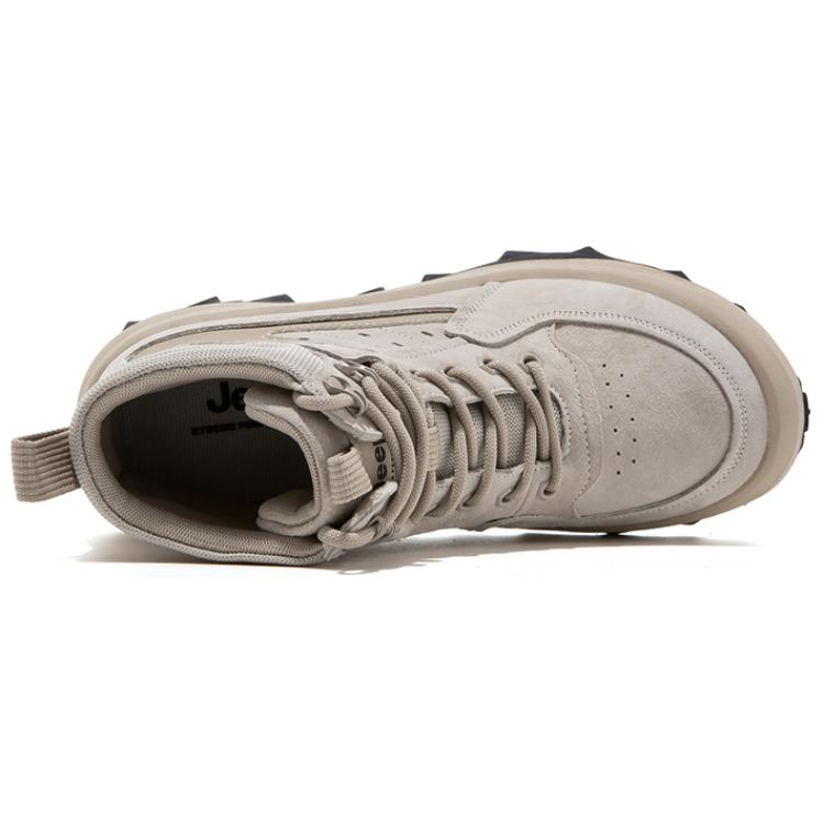 Jeep Cushioning, Wear Resistant High top Hiking Shoes Men’s Sand