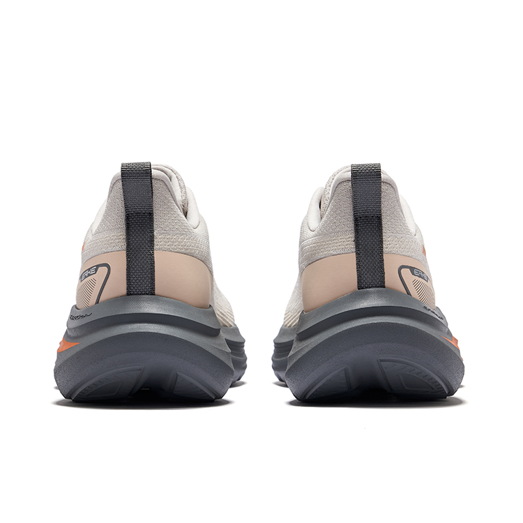 Erke Cloud Motion V2 Cushioning, Wear Resistant Low top Casual Running Shoes Men’s Wild Gray Almond