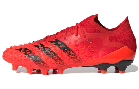 Adidas Predator Freak.1 Low Ag ‘Demonskin — Solar Red’