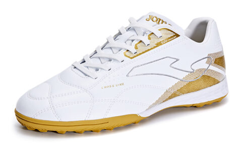 Joma TF Turf Slip Resistant Abrasion Resistant Soccer Shoes Men’s White Gold