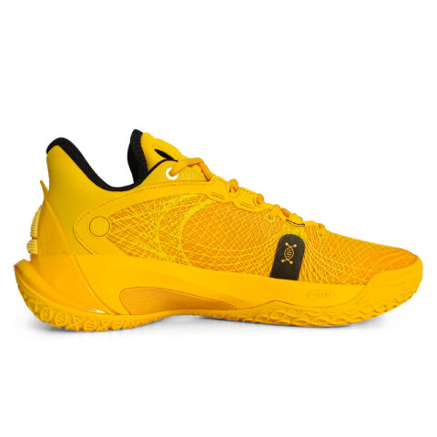 PEAK Basketball Shoes Unisex Low Top Bright Yellow