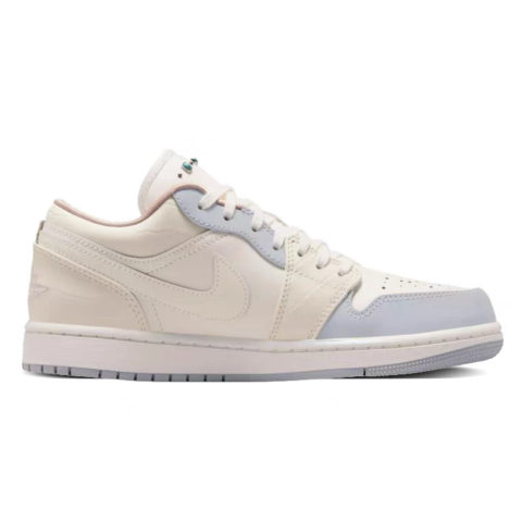 Jordan Air Jordan 1 Vintage Basketball Shoes Women’s Low Top Gray/White
