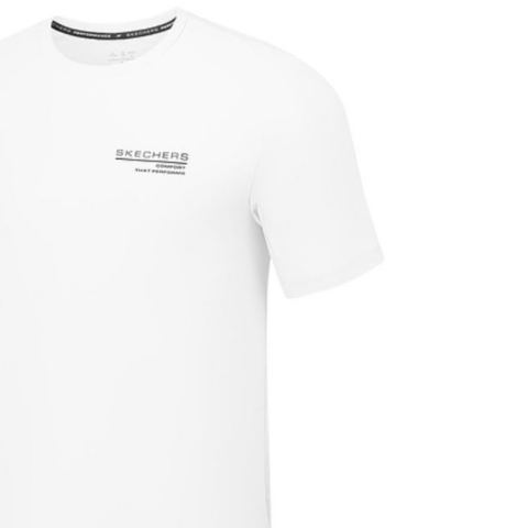 Skechers T Shirt Men’s Bright White