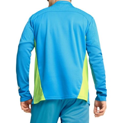 PUMA Manchester City Quarter Zip Soccer Jersey Men’s Blue Yellow