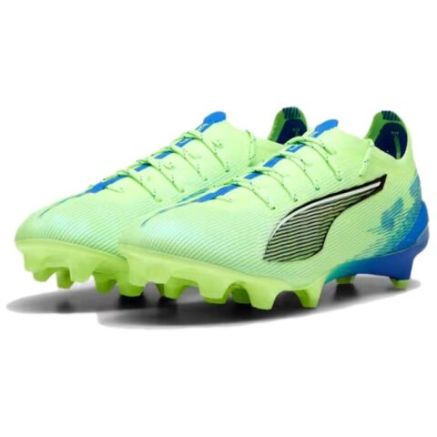 PUMA Ultra 5 Cushioning Abrasion Resistant Cushioning, Wear Resistant Soccer Shoes Women’s Green