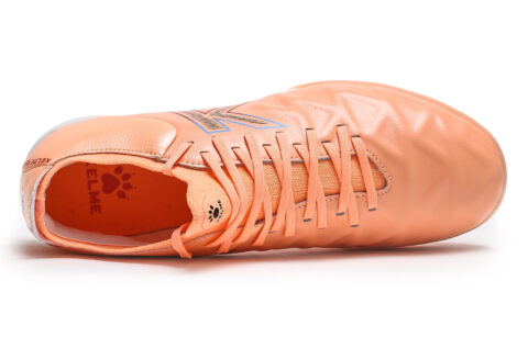 KELME TF Turf Soccer Shoes Unisex Coral Orange