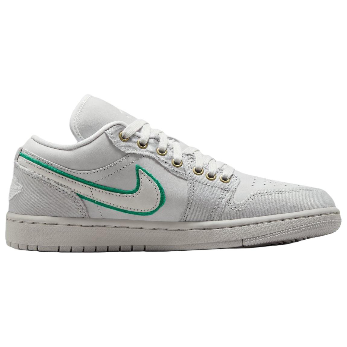 Jordan Air Jordan 1 Low top Vintage Basketball Shoes Women’s Gray