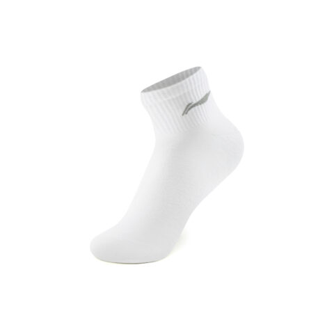 Li Ning Fitness Series Ankle Socks Unisex 6 Pack White