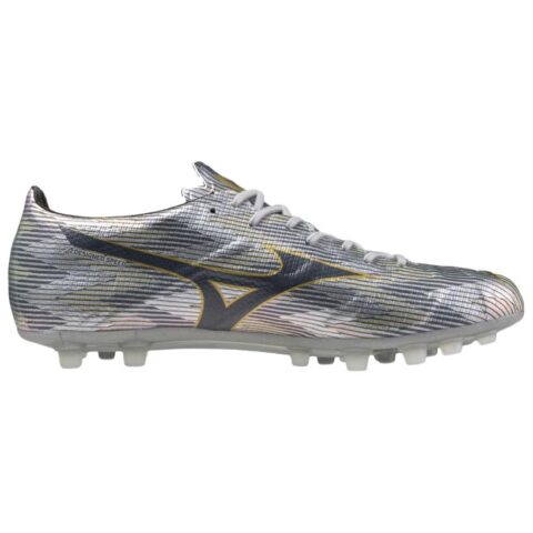Mizuno Alpha 2 Artificial Turf Slip Resistant Abrasion Resistant Soccer Shoes Unisex Silver