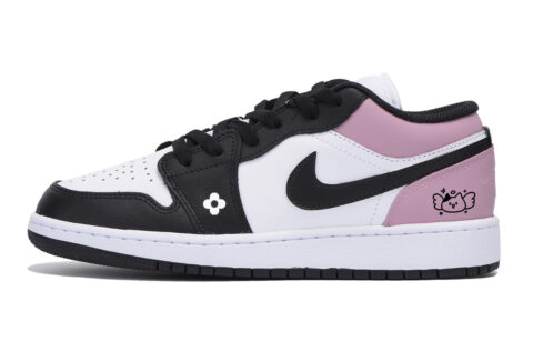 Jordan Air Jordan 1 Urban Chic Style, Exclusive Shoe Box Low top Vintage Basketball Shoes Men’s White