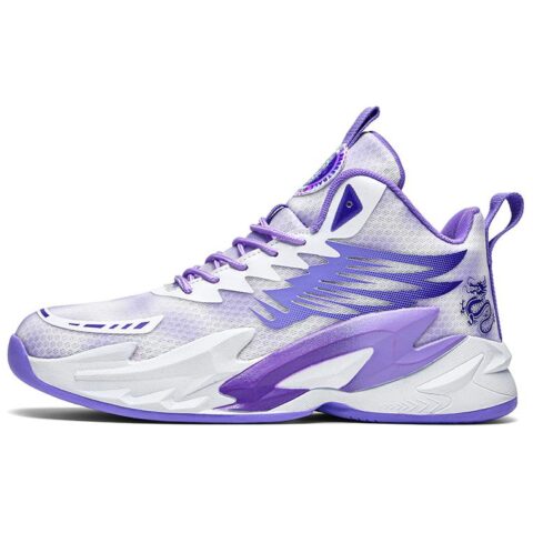 BIANSULONG Cushioning Coverage Balance Support Abrasion Resistant Slip Resistant High top Basketball Shoes Unisex