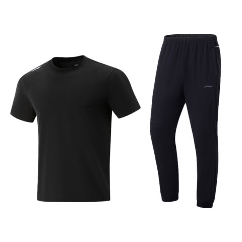 Li Ning Fitness Collection Sports Lifestyle Collection Casual Sportswear Men's Black