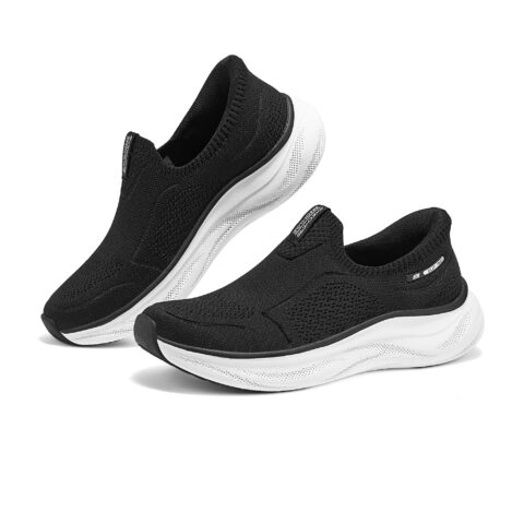 Skechers SPORT WOMENS Coverage Walking Shoes Women’s Black