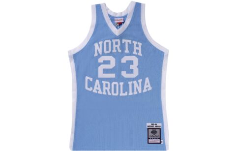 Mitchell Ness Basketball Jerseys Unisex Light Blue Moderate Camisole
