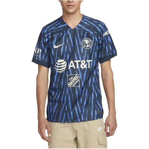Nike Soccer Jerseys Men’s Blue Moderate Straight Fit