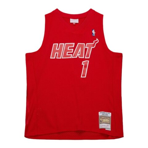 Mitchell Ness Chris Bosh Swingman Basketball Jersey Men’s Red