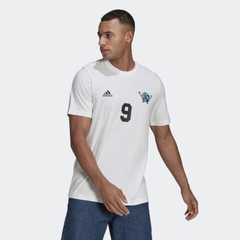 Adidas Soccer Jerseys Men’s White Moderate Straight Fit