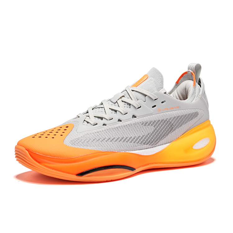 Erke Humble 2.0 Cushioning Support Low top Basketball Shoes Men’s Pencil Gray