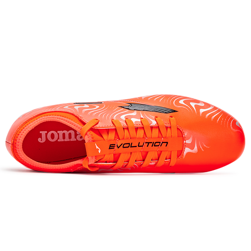 Joma Speed Type MG Multi Ground Artificial Turf Synthetic Leather Soccer Shoes Men’s Orange