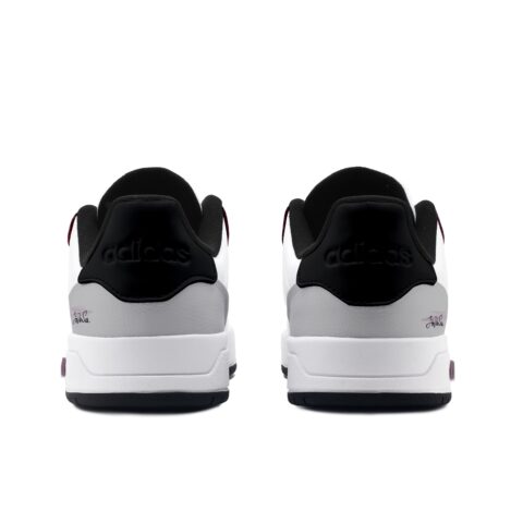 Adidas Neo Entrap Abrasion Resistant Abrasion Resistant Low top Vintage Basketball Shoes Unisex White Purple