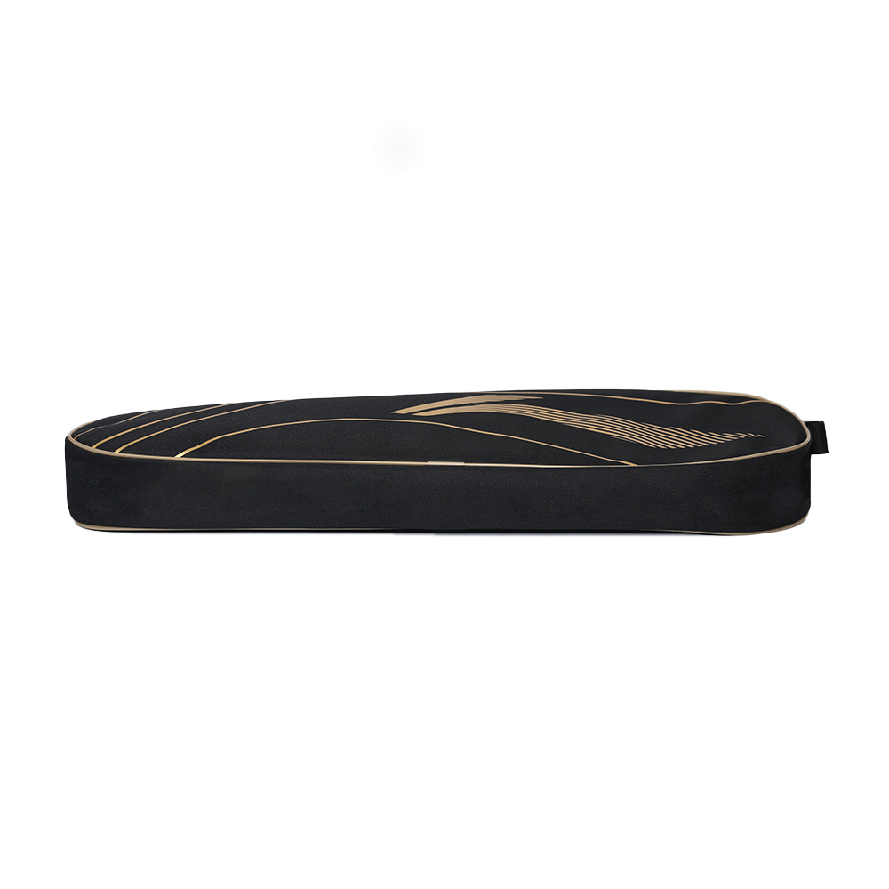 Li Ning Badminton Racket Bags 2 4 Pcs Crossbody Bag Black/Gold Color Unisex