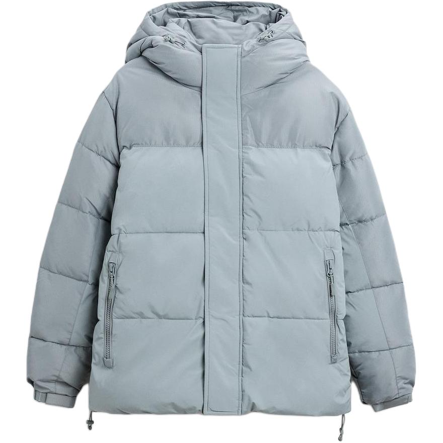 ZARA Puffer Jackets Men’s Hooded Moderate Puffer Jacket