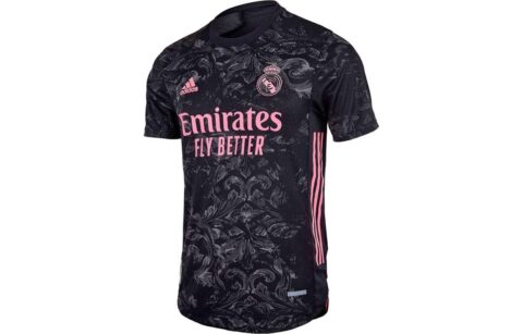 Adidas Real Madrid Third Authentic Shirt 20/21 Jersey Black