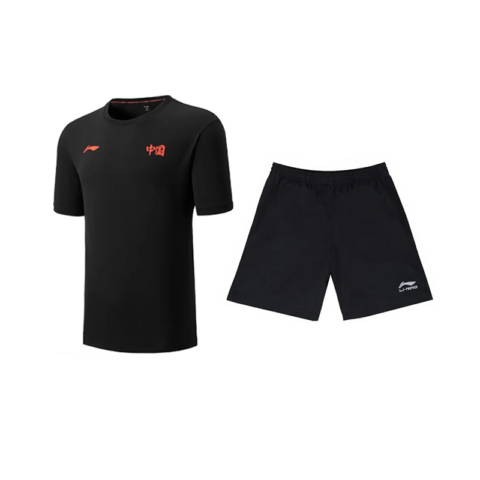 Li Ning Casual Sportswear Unisex Black+Black