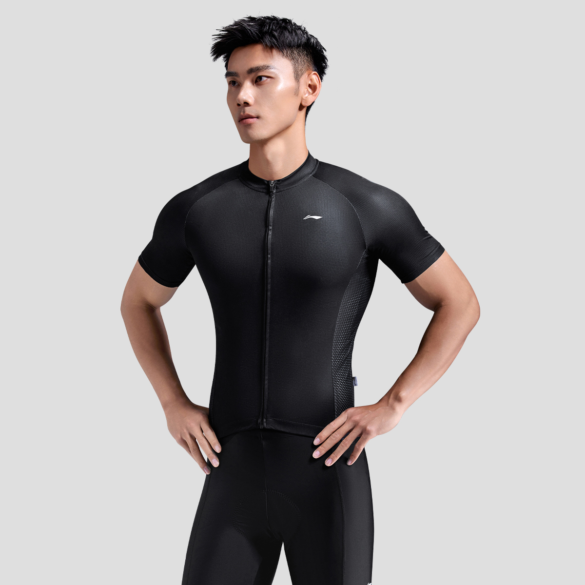 Li Ning Cycling Suit Men’s Black