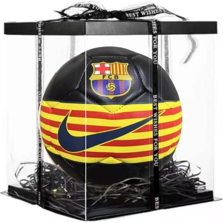 Nike Size 5 Soccer Ball PVC Machine Stitched Soccer Ball Unisex Black