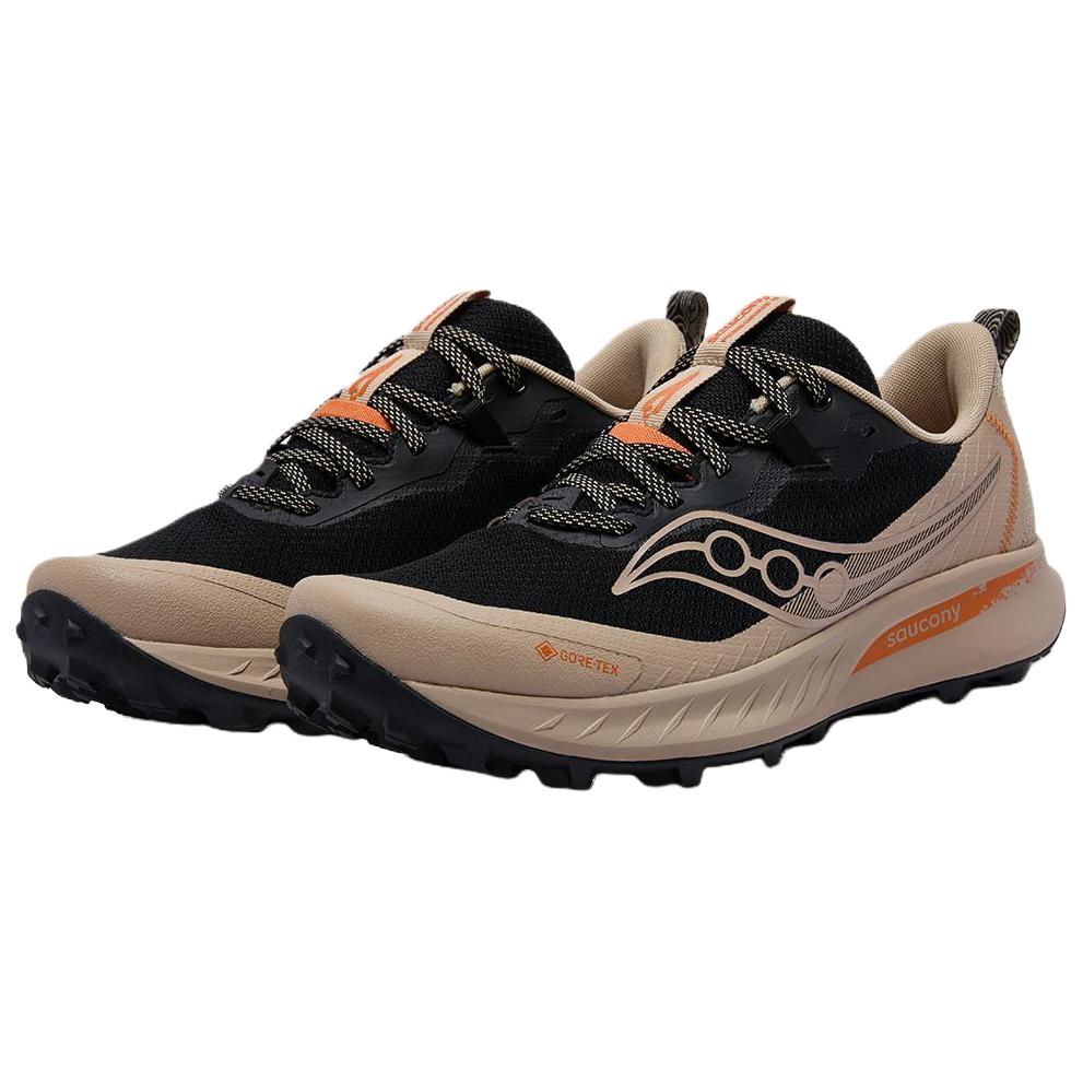 Saucony Peregrine Falcon 15 Waterproof Lightweight Waterproof And Lightweight Running Shoes Unisex Black Brown