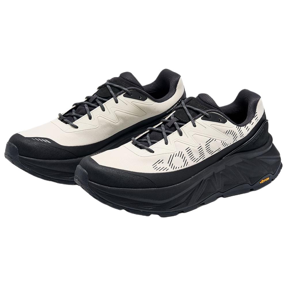 Saucony TRIGON ULTRA Speed Waterproof Rebound Running Shoes Unisex Beige Black