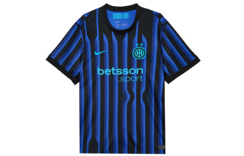 Nike Inter Milan 2025/26 Stadium Home Men's Nike Dri-FIT Soccer Replica Jersey