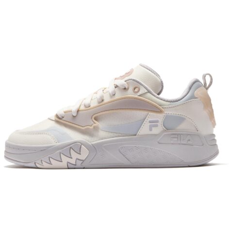 FILA FUSION Bat Shoe Low top Vintage Basketball Shoes Women’s Milk White