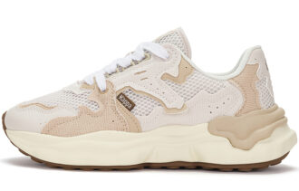 Kappa Slip Resistant, Abrasion Resistant, Breathable Low top Running Shoes Unisex Gray Brown